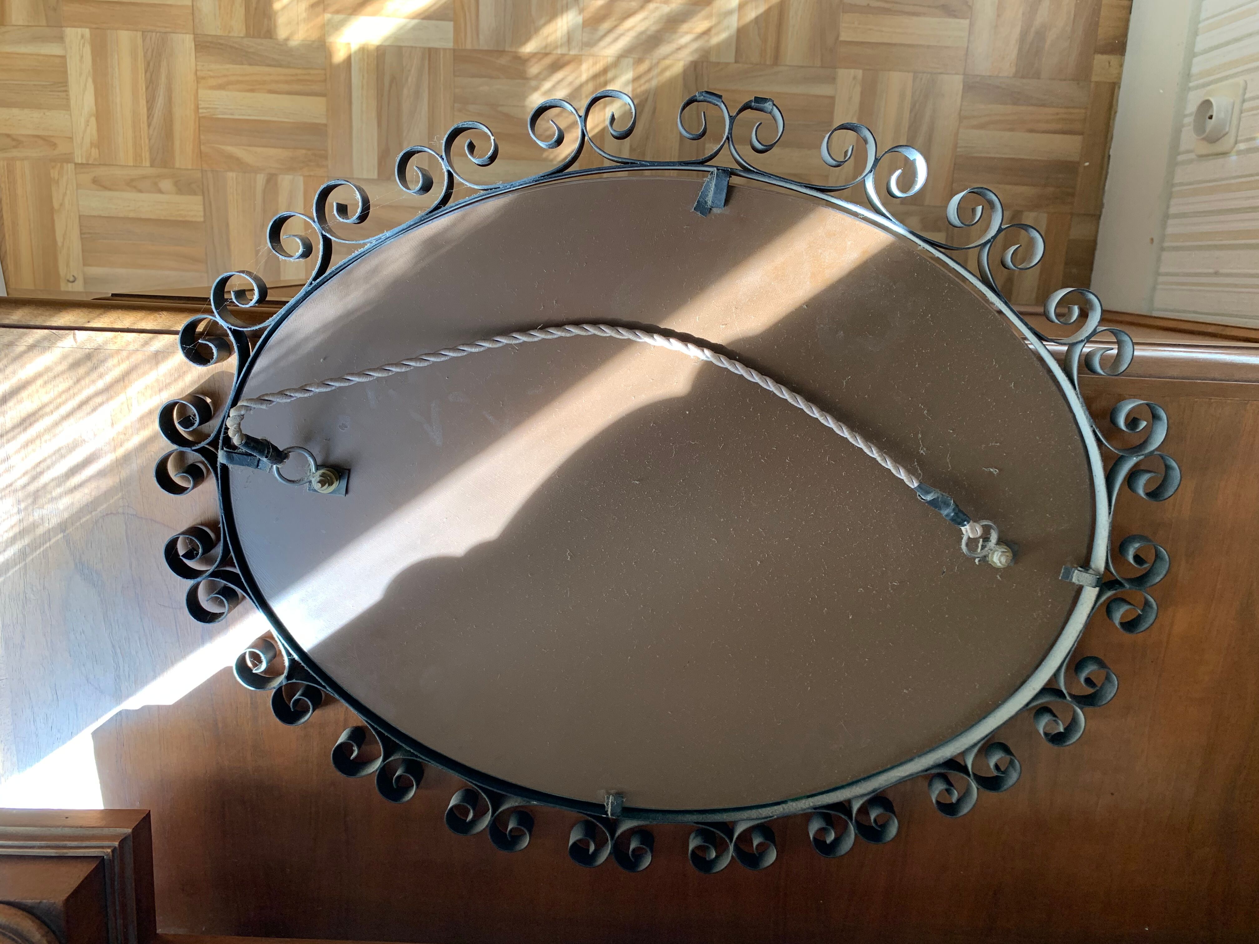 Wrought iron mirrors  38x100cm