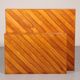 Vintage 1960s beechwood room divider with elegant slatted design