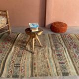 Moroccan kilim zayan rug - 340 x 167 cm