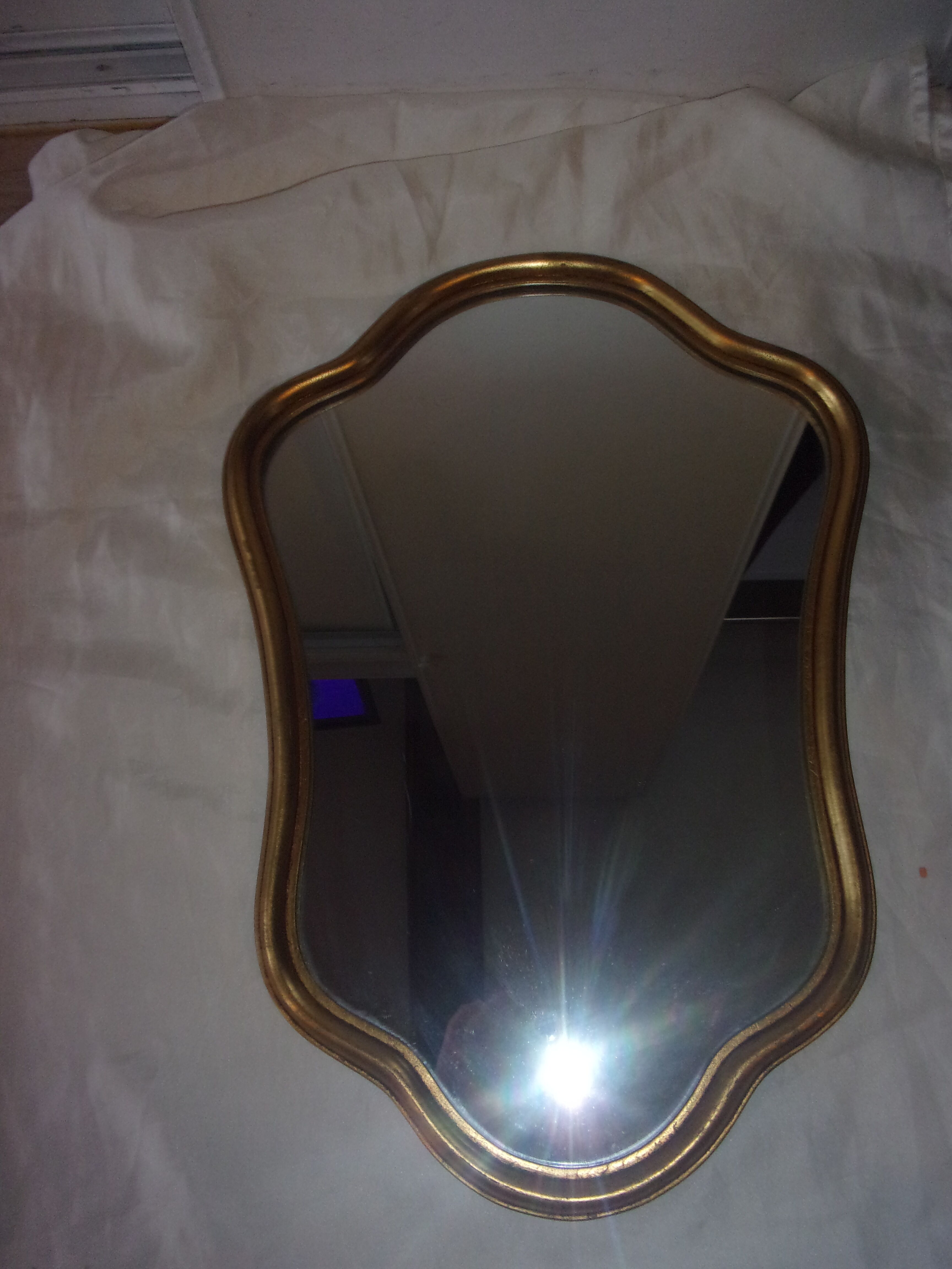 Mirror baroque gilded frame