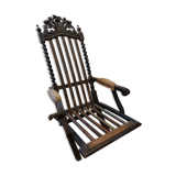 Chaise longue period Napoleon lll style Louis XV