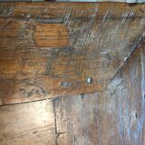 Solid teak table