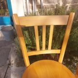 pair of Luterma style bistro chairs