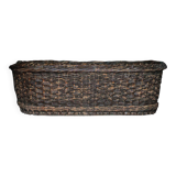 XXL woven basket antique, wicker basket, storage, baker's tool