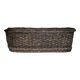 XXL woven basket antique, wicker basket, storage, baker's tool