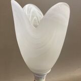 Lamp glass paste Scandinavian design 1950.