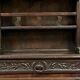 Buffet deux corps style Louis XV en noyer – XIXᵉ