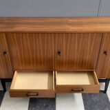 wood sideboard 1970s