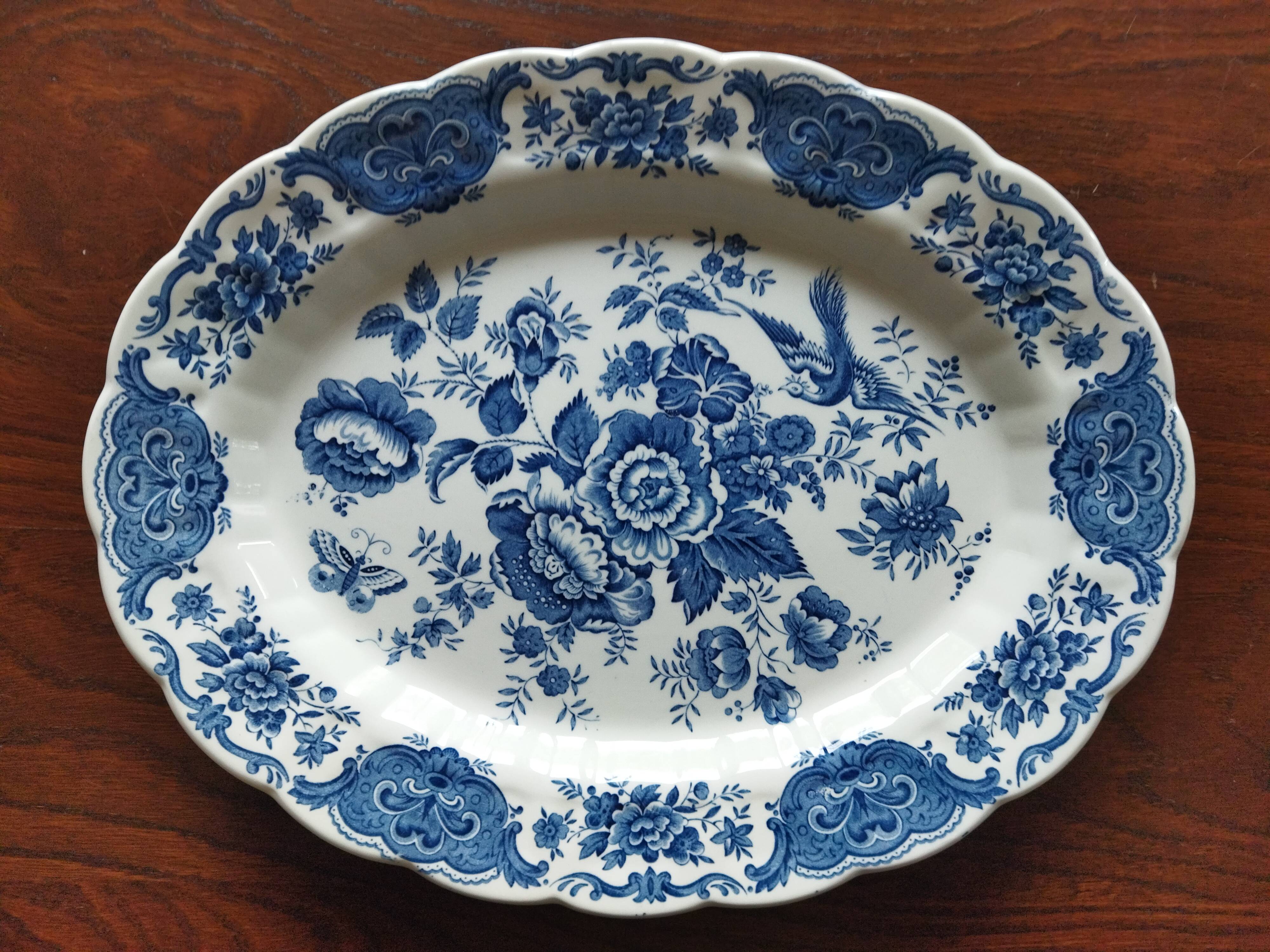 English oval dish "Windsor" Ridgway