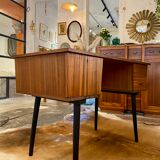 Scandinavian office 1960 two sides