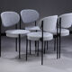 Dining room chairs model 430 by Verner Panton for Verpan