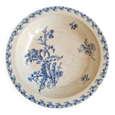 Round iron earth dish Gien thistles model