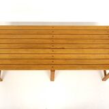 Scandinavian pine bench, Sweden, 1970