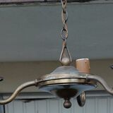3-arms brass chandelier
