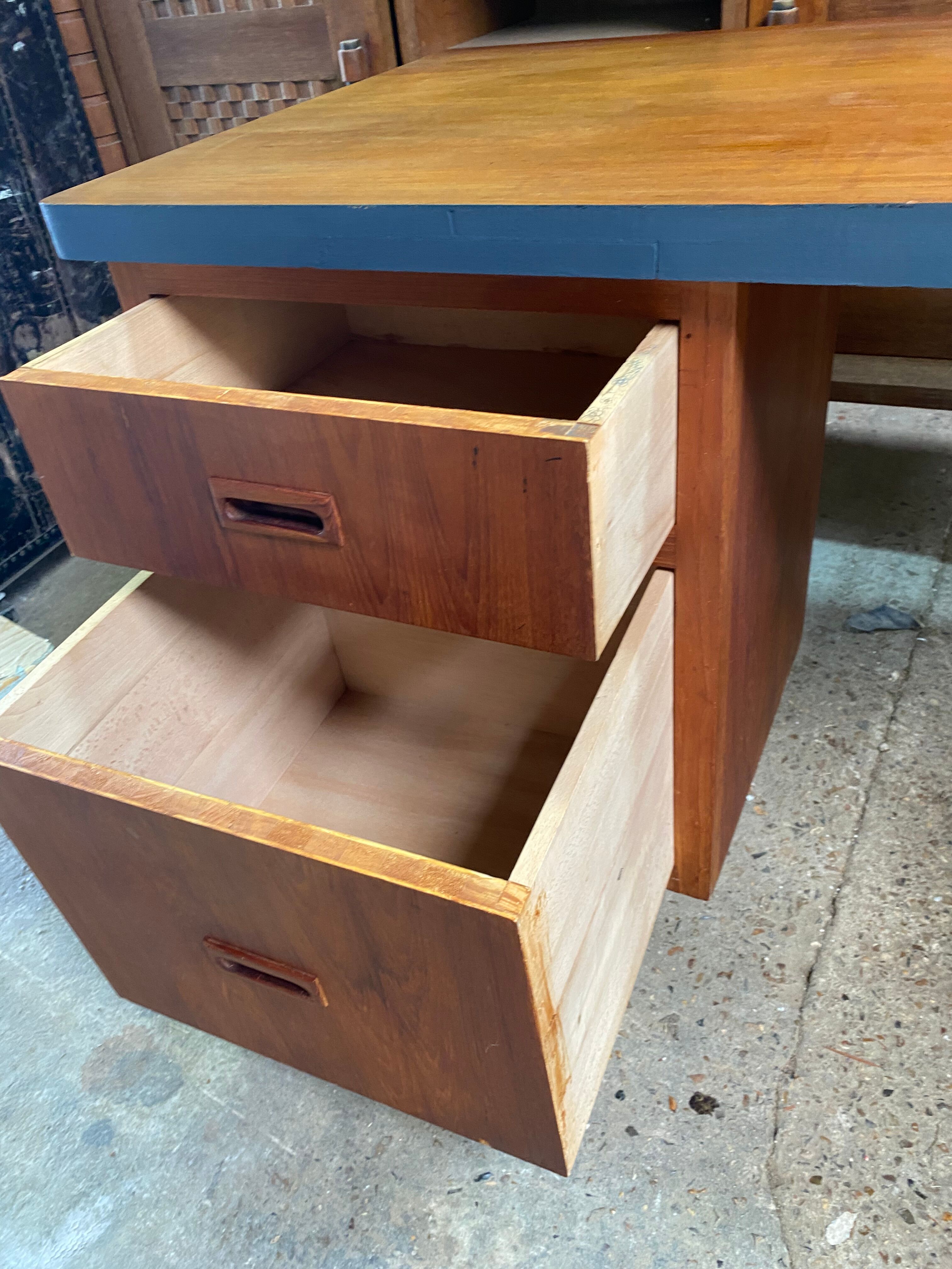 Scandinavian teak office