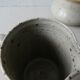 Set of 4 cups, 1 mazagran, 1 milk pot and 1 sugar bowl in pyrity sandstone, signed