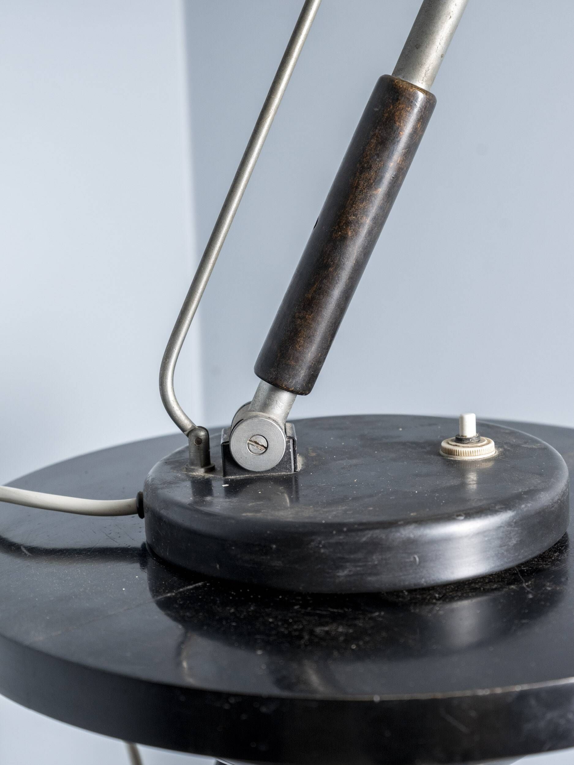 Bauhaus table lamp by Karl Trabert for G. Schanzenbach, 1930s