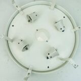 large kaiser leuchten CEILING FIXTURE flush mount thick ice glass