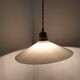 Suspension en opaline lisse
