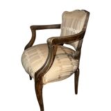 Louis XV style wooden armchair