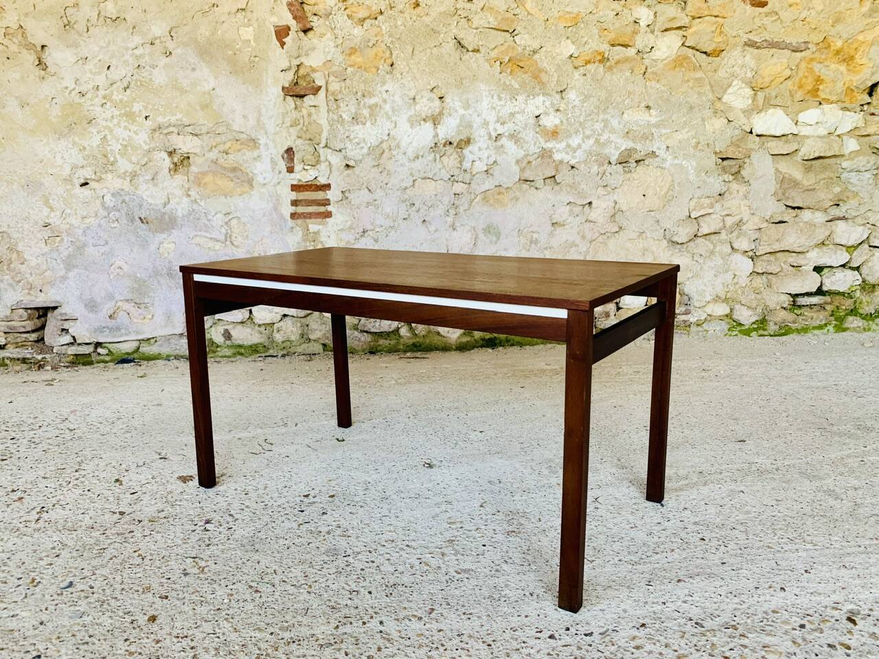 Scandinavian teak coffee table by FM, circa 1960-1970