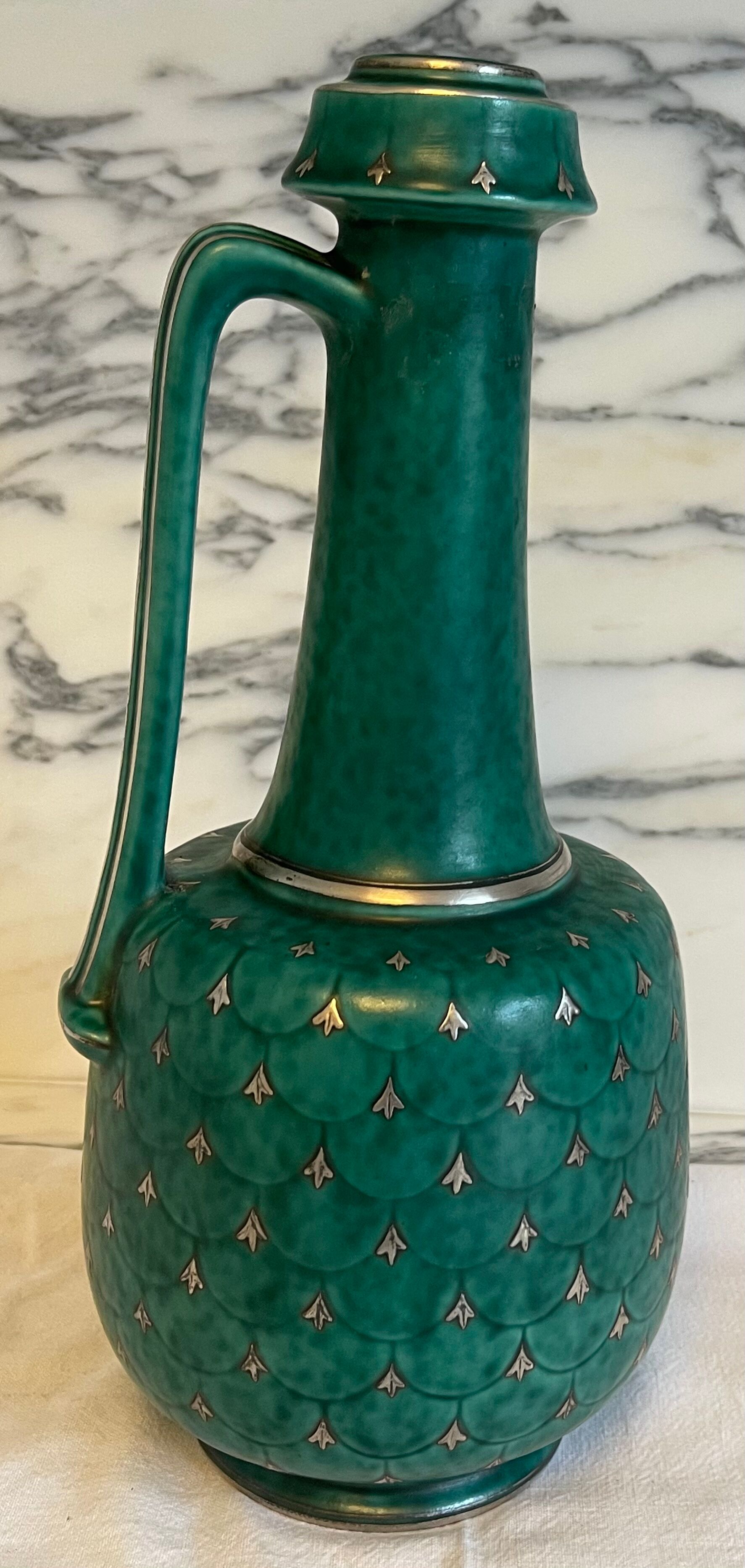 Vase Gustavsberg argenta wilhelm kage