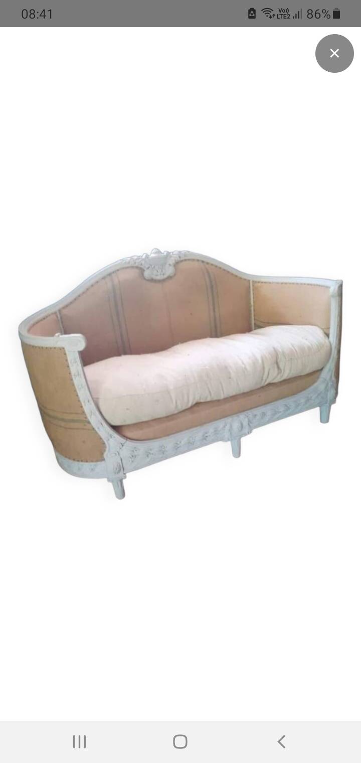 Banquette Style Louis XVI