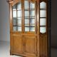 Bookcase buffet cabinet oak Belgian