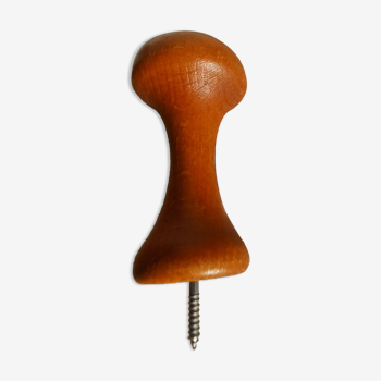 Wooden wall hook