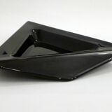 Black triangular trinket bowl