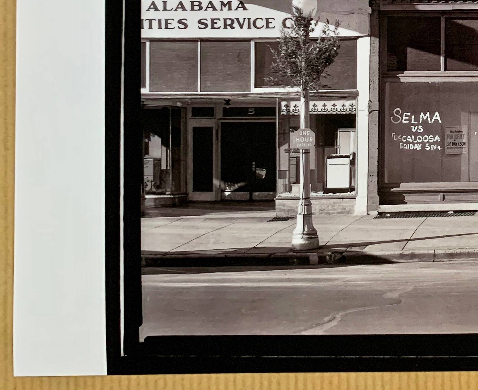 Black and White Fine Art Photography – Walker Evans, Main Street Block, Selma