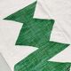 Kilim Moroccan Berber ecru with green patterns 250x142cm