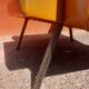 60's compass foot armchair