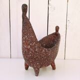 Anthropomorphic planter, Accolay ceramics