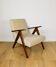 Vintage armchair B-310 VAR beige velvet from the Jade series - 2 pieces available