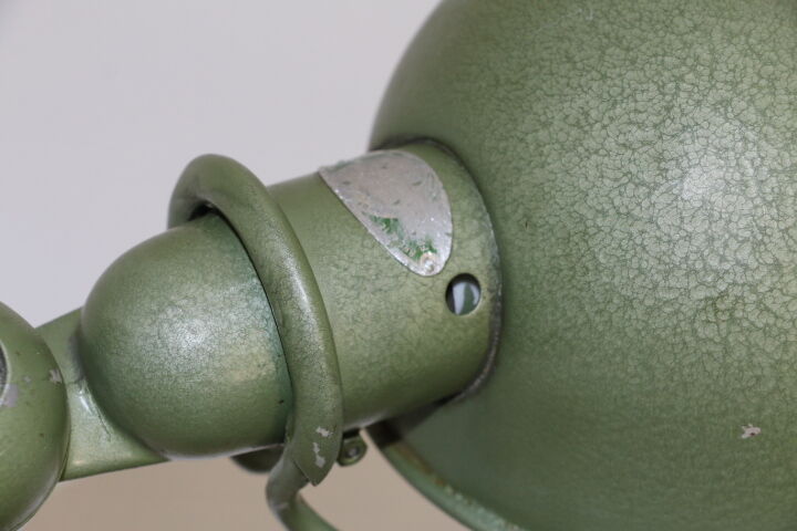 Jielde lamp 2 arms green hammered hammered