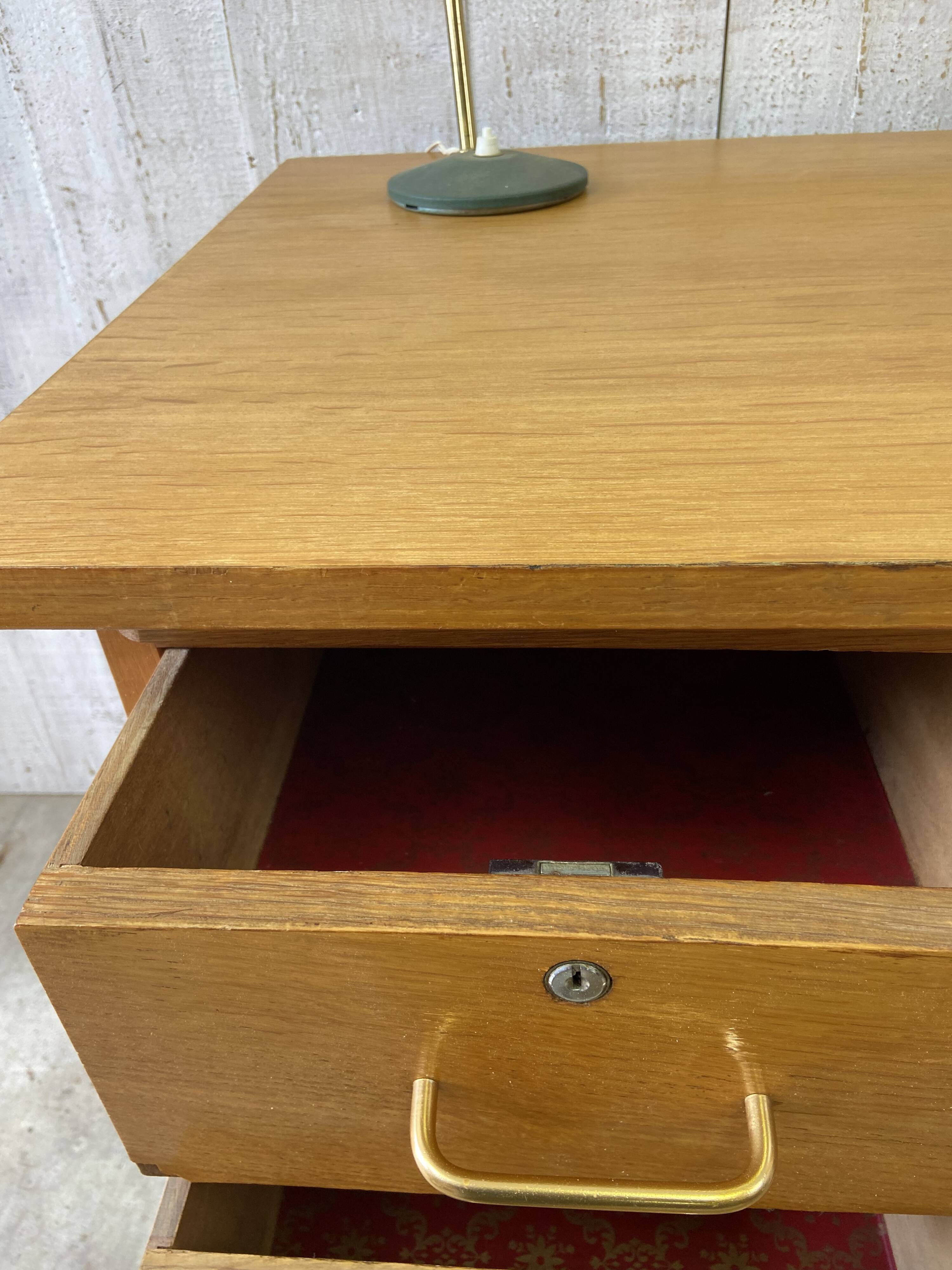 Vintage desk set and Baumann chair