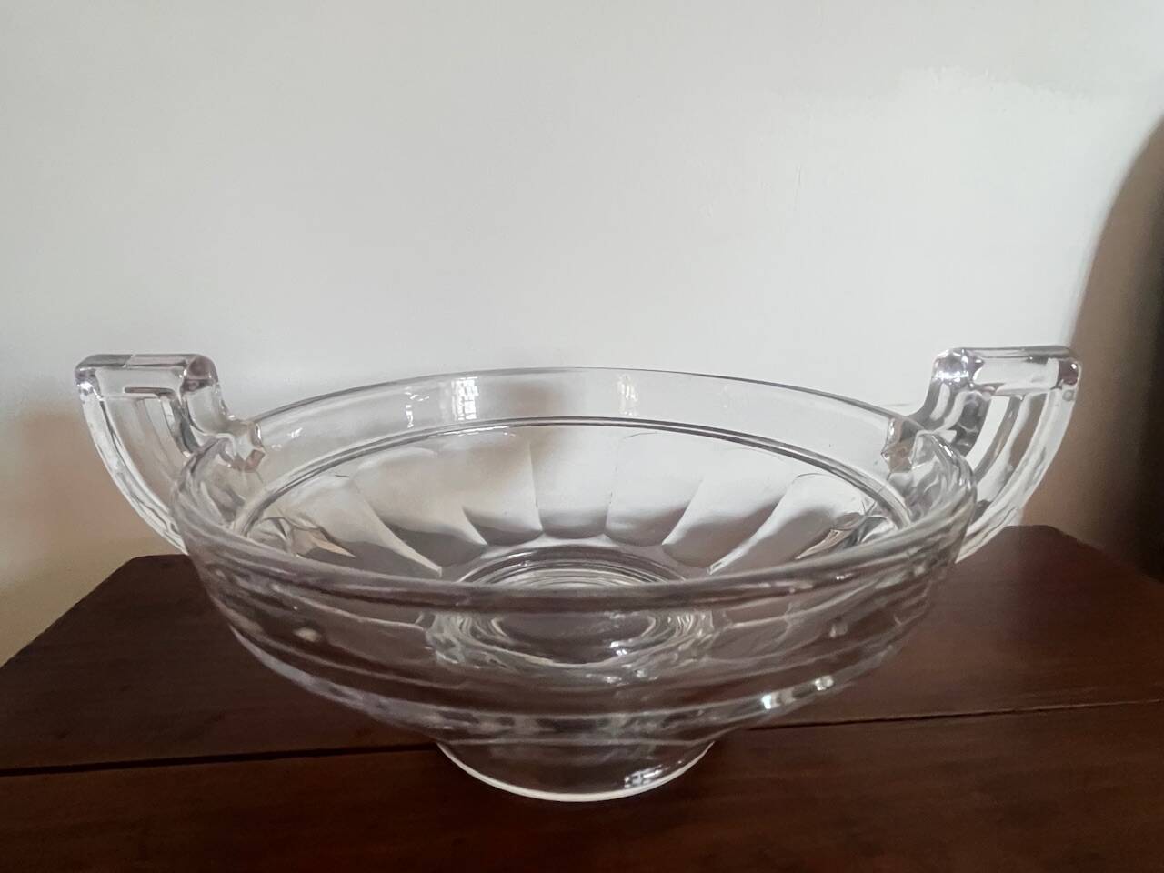 Fruit bowl Val Saint Lambert Belgium