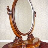 Early 20th Century Adjustable Mirror with Storage Compartment, 1890s