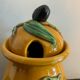 Vallauris ceramic dabbling olive pot
