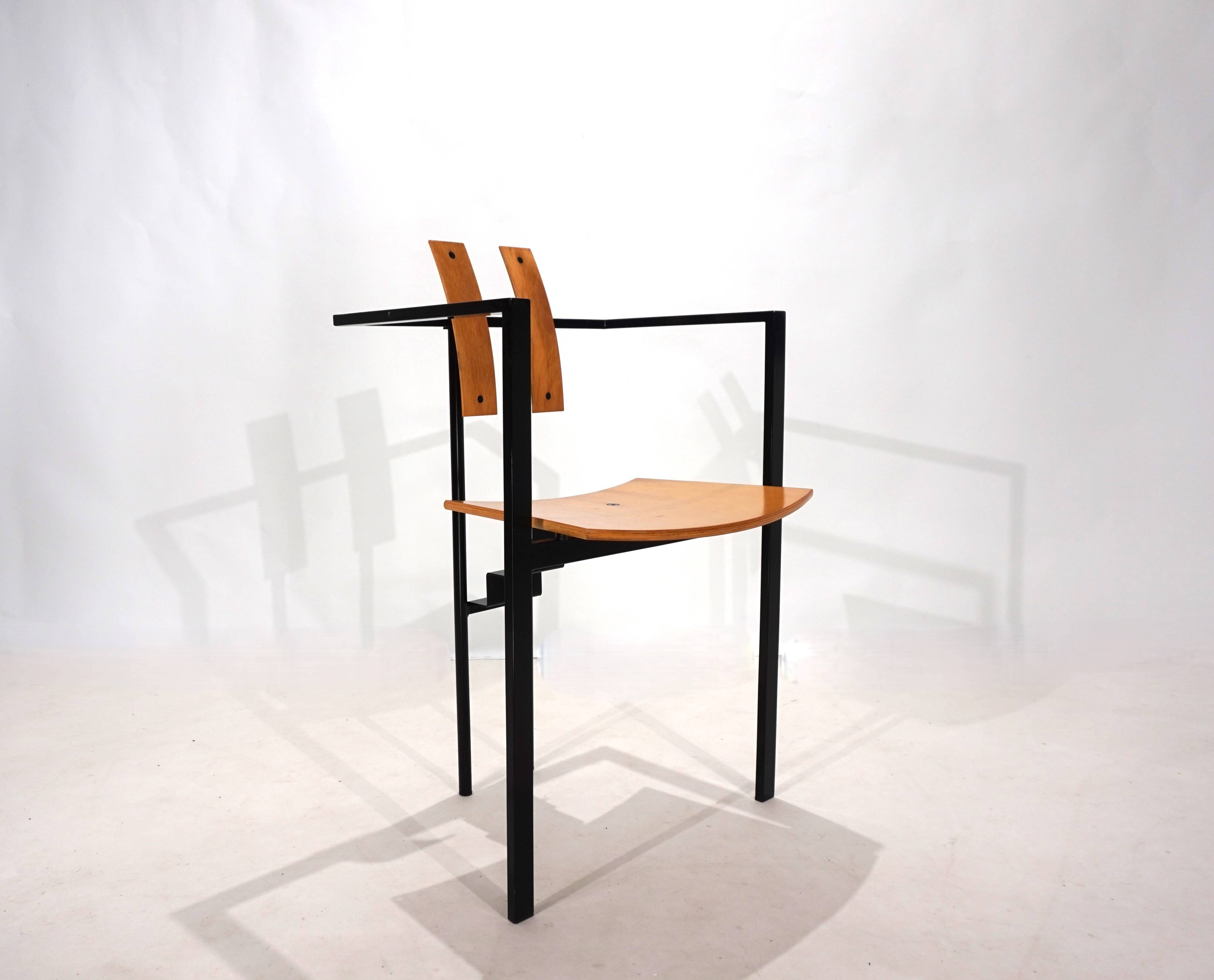 Chaise KFF Trix Memphis par Karl Friedrich Förster, 1988