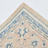 Tapis Vintage Off-White et Rose Poudré, Style Classique, 292x399 Cm