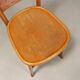 Paire de chaises en hêtre courbé