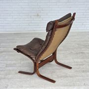Années 1970, design norvégien par Ingmar Relling, fauteuil, modèle "Siesta".