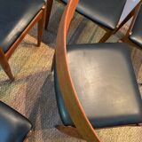 Samcom Scandinavian Teak Chair Set