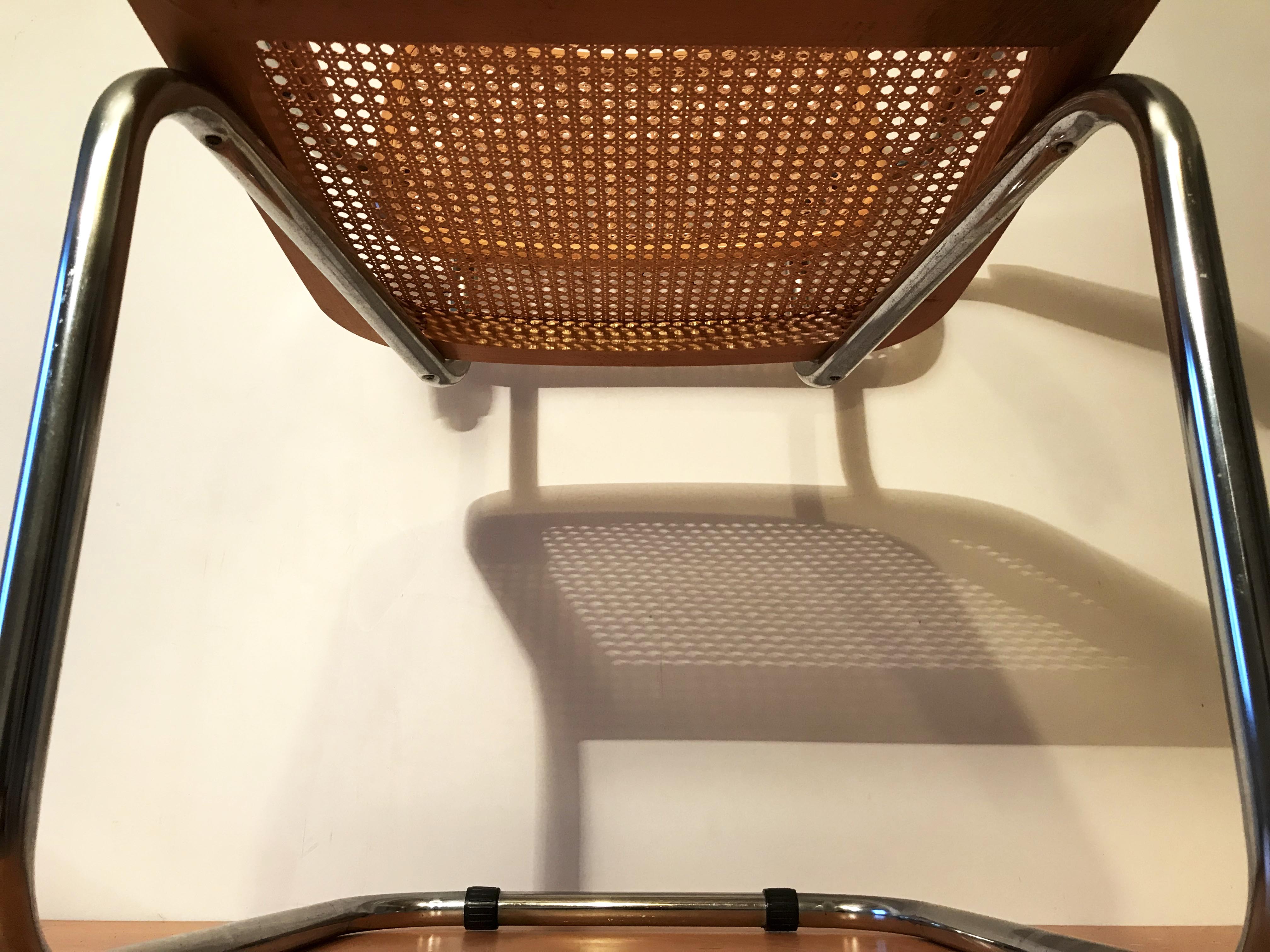 Chaise avec accoudoirs Cesca B64