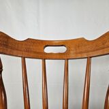 Set of 4 country style chairs, 80s