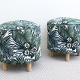 Round poufs