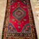 Vintage oriental wool rug 110x205cm