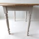 Table ronde en bois